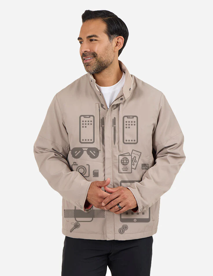 Epic Travel Jacket for Men - Image 10