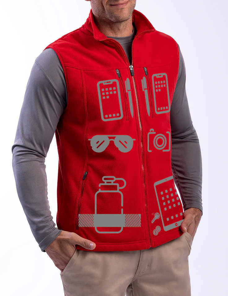 Fireside Fleece Vest-Men's - Image 16