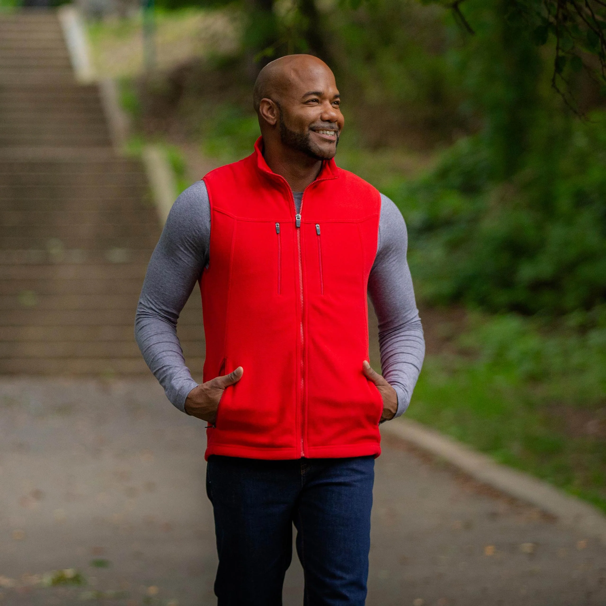 Fireside Fleece Vest-Men's - Image 6