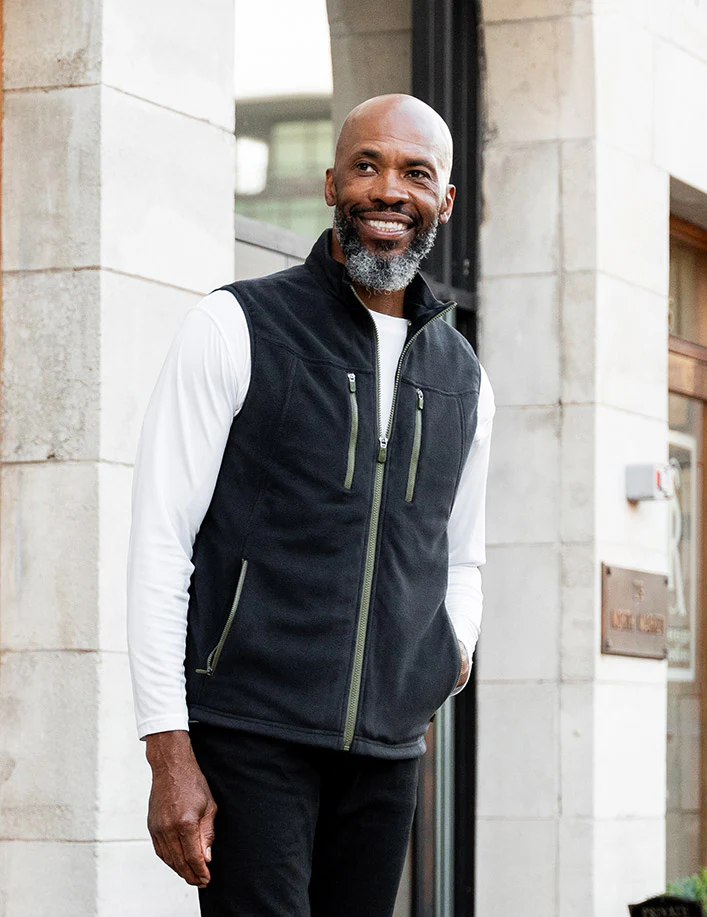 Fleece Crest Vest for Men - Image 3