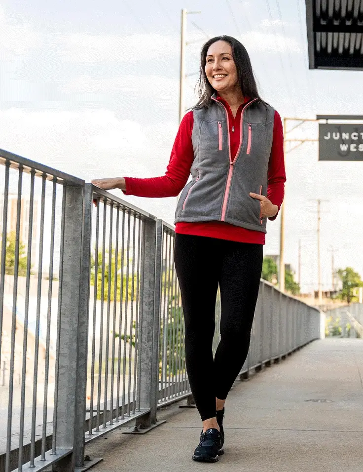 Fleece Crest Vest for Women - Image 16