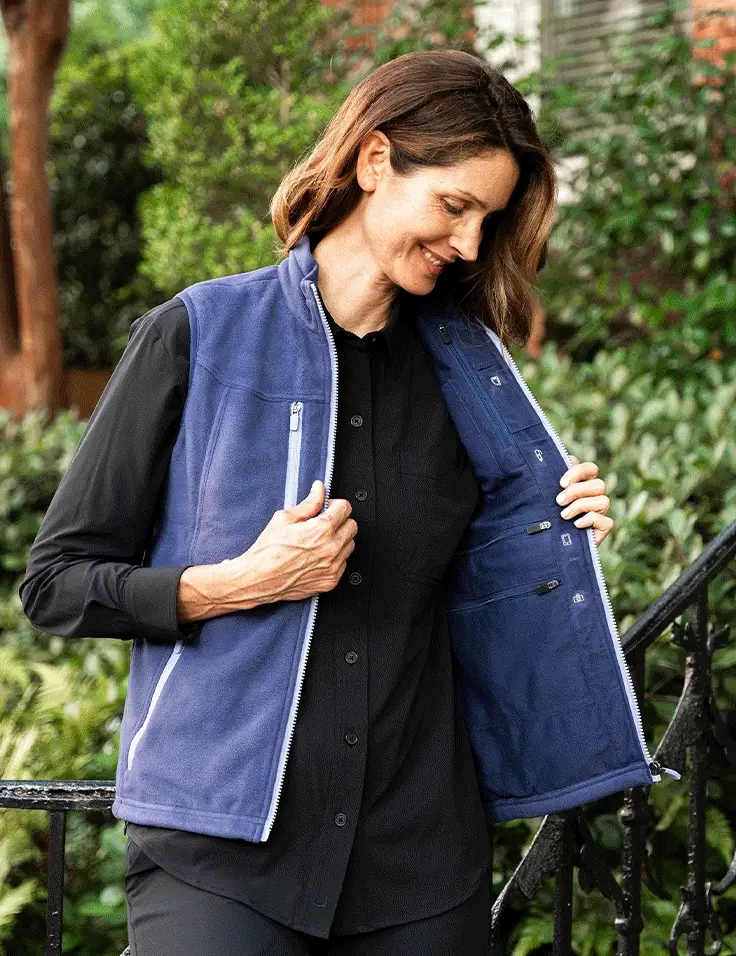 Fleece Crest Vest for Women - Image 18